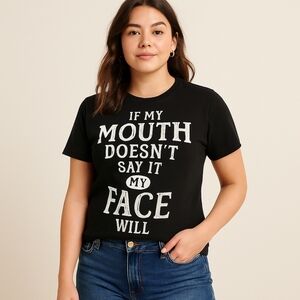 Next Level Apparel Graphic Tee Black XL NWT